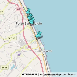 Mappa Via Bari, 63821 Porto Sant'Elpidio FM, Italia (1.76818)