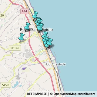 Mappa Via Bari, 63821 Porto Sant'Elpidio FM, Italia (1.70235)