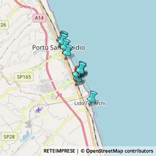 Mappa Via Bari, 63821 Porto Sant'Elpidio FM, Italia (1.08077)