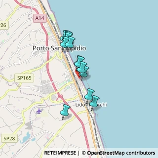 Mappa Via Bari, 63821 Porto Sant'Elpidio FM, Italia (1.42231)