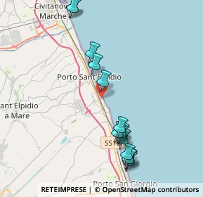 Mappa Via Napoli, 63821 Porto Sant'Elpidio FM, Italia (4.42143)