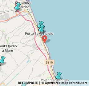 Mappa Via Potenza, 63821 Porto Sant'Elpidio FM, Italia (6.96455)