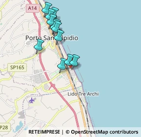 Mappa Via Potenza, 63821 Porto Sant'Elpidio FM, Italia (1.87917)