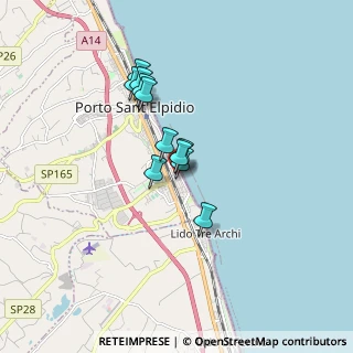 Mappa Via Napoli, 63821 Porto Sant'Elpidio FM, Italia (1.25182)
