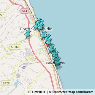 Mappa Via Napoli, 63821 Porto Sant'Elpidio FM, Italia (1.4175)