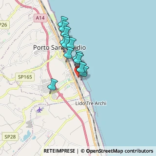 Mappa Via Potenza, 63821 Porto Sant'Elpidio FM, Italia (1.37154)