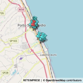 Mappa Via Potenza, 63821 Porto Sant'Elpidio FM, Italia (1.3695)