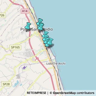 Mappa Via Potenza, 63821 Porto Sant'Elpidio FM, Italia (1.33833)