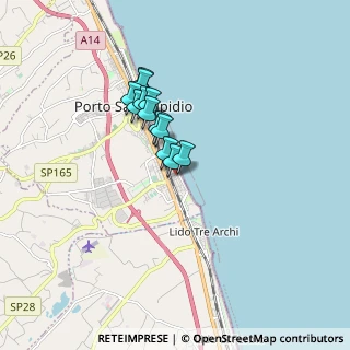 Mappa Via Potenza, 63821 Porto Sant'Elpidio FM, Italia (1.23167)