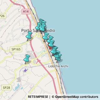 Mappa Via Potenza, 63821 Porto Sant'Elpidio FM, Italia (1.36765)