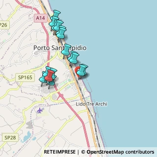 Mappa Via Napoli, 63821 Porto Sant'Elpidio FM, Italia (1.82563)