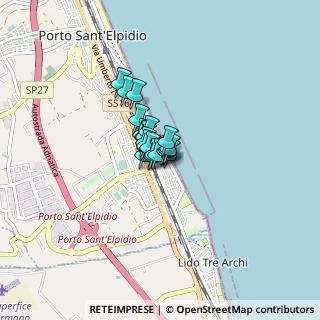 Mappa Via Potenza, 63821 Porto Sant'Elpidio FM, Italia (0.332)