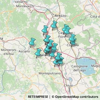Mappa Via Salciaia, 52045 Foiano della Chiana AR, Italia (9.489)