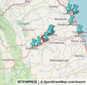 Mappa Via filelfo, 62010 Pollenza MC, Italia (15.73909)