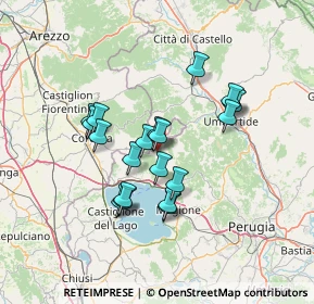Mappa 06060 Lisciano Niccone PG, Italia (11.9565)