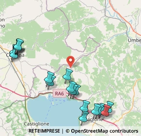 Mappa Via del Palazzo, 06060 Lisciano Niccone PG, Italia (11.136)