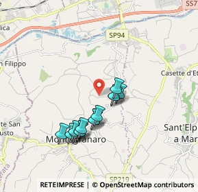 Mappa Via Guazzetti, 63812 Montegranaro FM, Italia (1.59143)