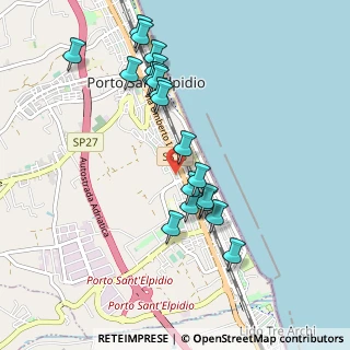 Mappa Via Gioacchino Rossini, 63821 Porto Sant'Elpidio FM, Italia (0.981)