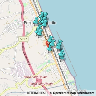 Mappa Via Gioacchino Rossini, 63821 Porto Sant'Elpidio FM, Italia (0.789)