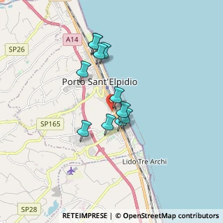 Mappa Via Gioacchino Rossini, 63821 Porto Sant'Elpidio FM, Italia (1.41455)