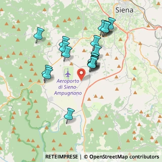 Mappa Via Poggetto, 53018 Sovicille SI, Italia (3.6115)