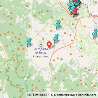 Mappa Via Poggetto, 53018 Sovicille SI, Italia (7.769)