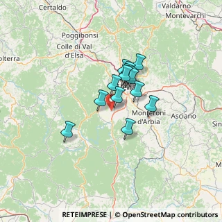 Mappa Via Poggetto, 53018 Sovicille SI, Italia (9.05643)