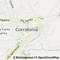 Mapa Corridonia