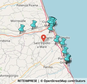 Mappa 63811 Sant'Elpidio a Mare FM, Italia (7.56143)