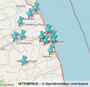 Mappa 63811 Sant'Elpidio a Mare FM, Italia (13.39917)