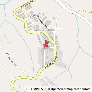 Mappa Via dell' artigianato 1, 62015 Monte San Giusto, Macerata (Marche)