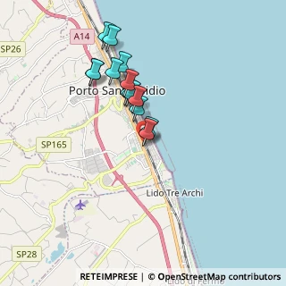 Mappa Via Palestro, 63821 Porto Sant'Elpidio FM, Italia (1.61385)