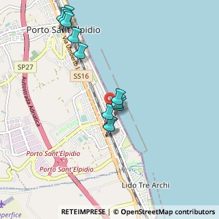 Mappa Via Palermo, 63821 Porto Sant'Elpidio FM, Italia (0.99917)