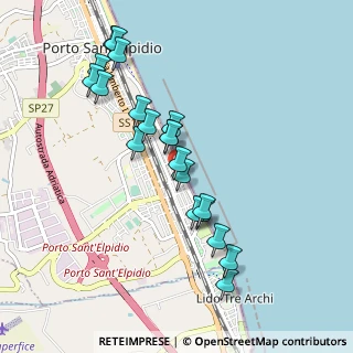 Mappa Via Palermo, 63821 Porto Sant'Elpidio FM, Italia (0.9465)