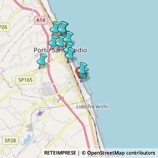 Mappa Via Palermo, 63821 Porto Sant'Elpidio FM, Italia (1.74091)