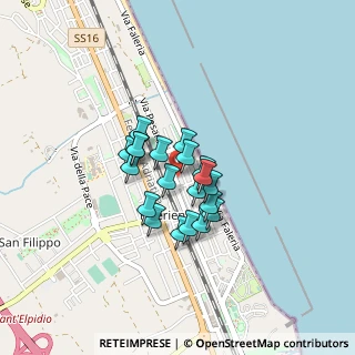 Mappa Via Ancona, 63821 Porto Sant'Elpidio FM, Italia (0.28)