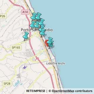 Mappa Via Ancona, 63821 Porto Sant'Elpidio FM, Italia (1.71364)