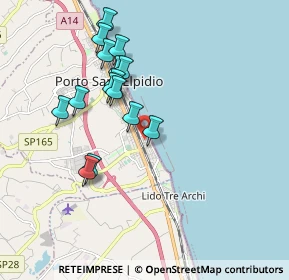 Mappa Via Ancona, 63821 Porto Sant'Elpidio FM, Italia (1.81867)