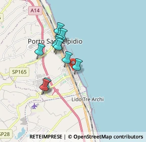 Mappa Via Ancona, 63821 Porto Sant'Elpidio FM, Italia (1.50182)