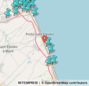Mappa Via Ancona, 63821 Porto Sant'Elpidio FM, Italia (6.549)