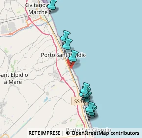 Mappa Via Ancona, 63821 Porto Sant'Elpidio FM, Italia (4.46071)