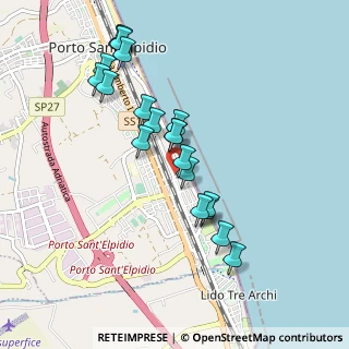 Mappa Via Ancona, 63821 Porto Sant'Elpidio FM, Italia (0.9265)