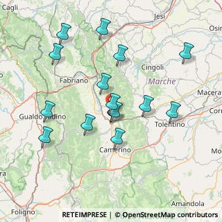 Mappa Località Colle, 62022 Gagliole MC, Italia (15.396)