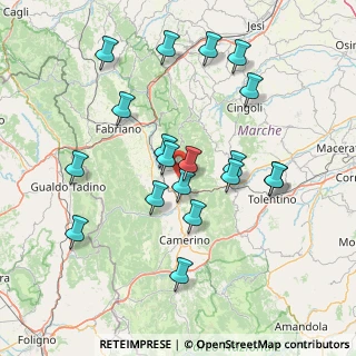 Mappa Località Colle, 62022 Gagliole MC, Italia (15.47263)