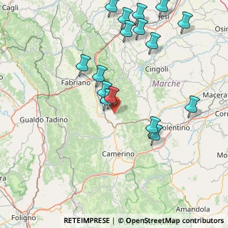 Mappa Località Colle, 62022 Gagliole MC, Italia (19.15)