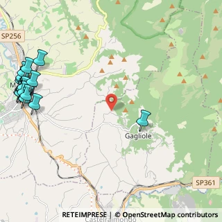 Mappa Località Colle, 62022 Gagliole MC, Italia (3.532)
