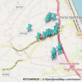 Mappa Strada Prov. Sant’Elpidio, 63821 Porto Sant'Elpidio FM, Italia (0.8155)