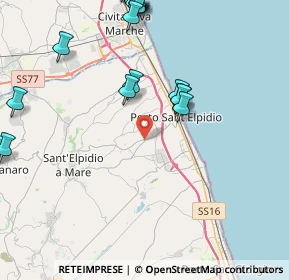 Mappa Strada Prov. Sant’Elpidio, 63821 Porto Sant'Elpidio FM, Italia (5.6345)
