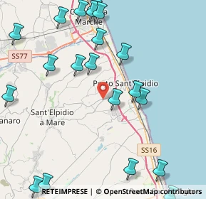 Mappa Strada Prov. Sant’Elpidio, 63821 Porto Sant'Elpidio FM, Italia (5.622)