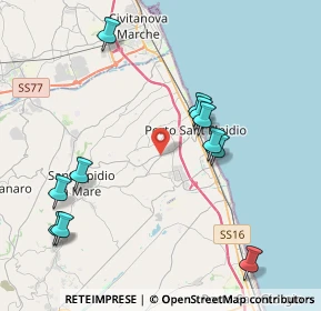 Mappa Strada Prov. Sant’Elpidio, 63821 Porto Sant'Elpidio FM, Italia (4.50909)